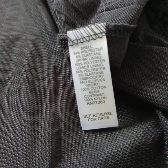 Cato • Women's Black Sheer Crochet Lace Bell Sleeve Peasant Blouse - Picture 11 of 16